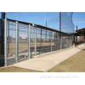 Black Chain Link Fence PVC coated chain link fence for house garden Factory